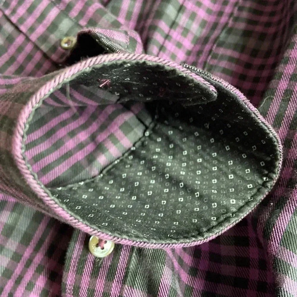 Bugatchi Uomo |  Classic Fit Dress Shirt - Picture 5 of 5
